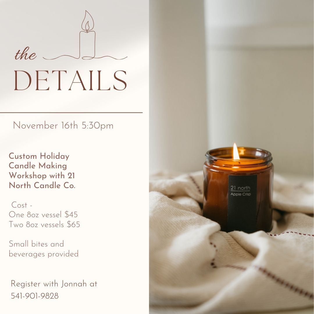 Holiday Candle Making Workshop 