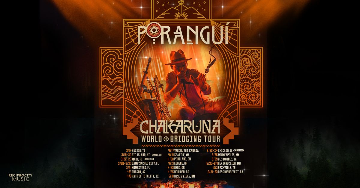 Porangu\u00ed Live in Lisbon - Chakaruna World Bridging Tour