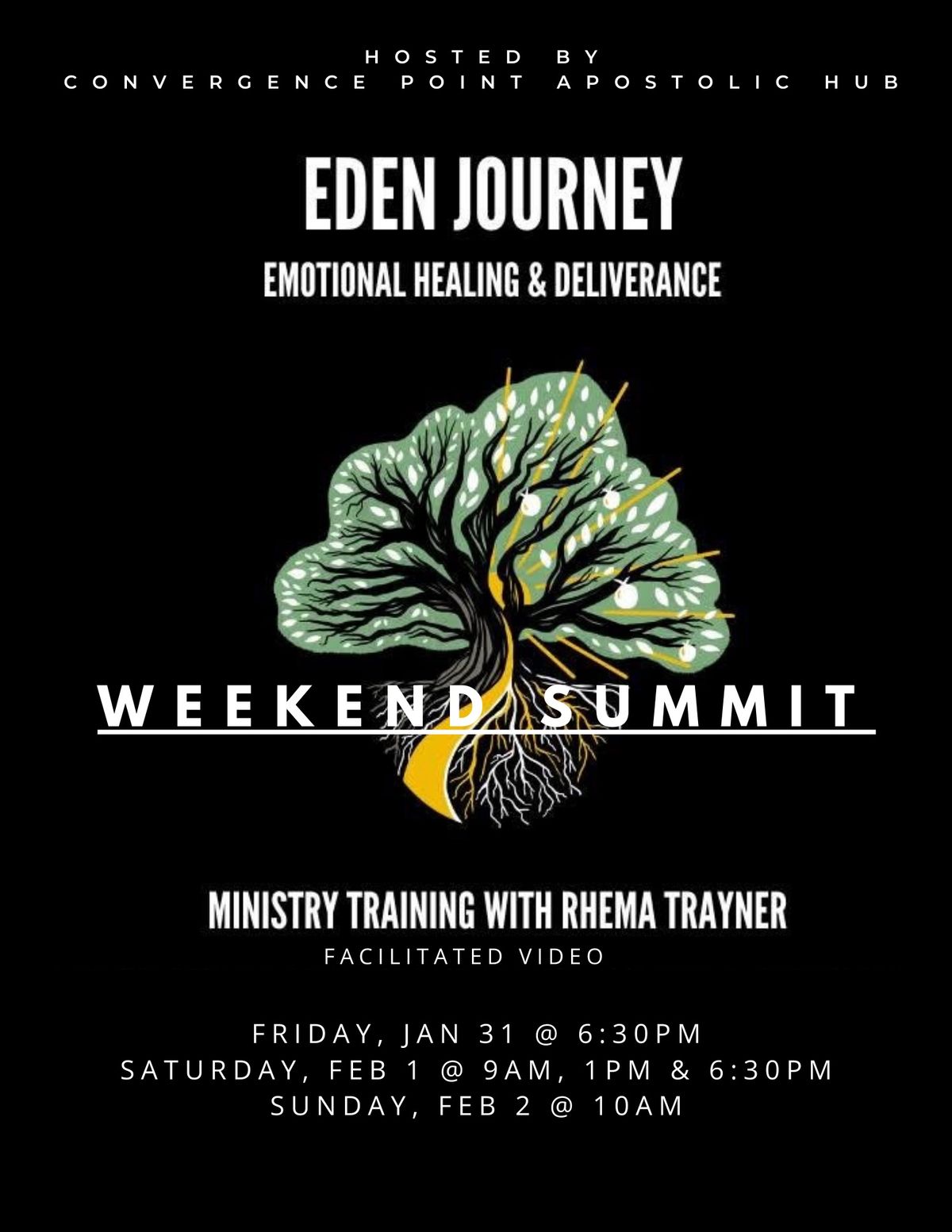 EMOTIONAL HEALING & DELIVERANCE WEEKEND SUMMIT