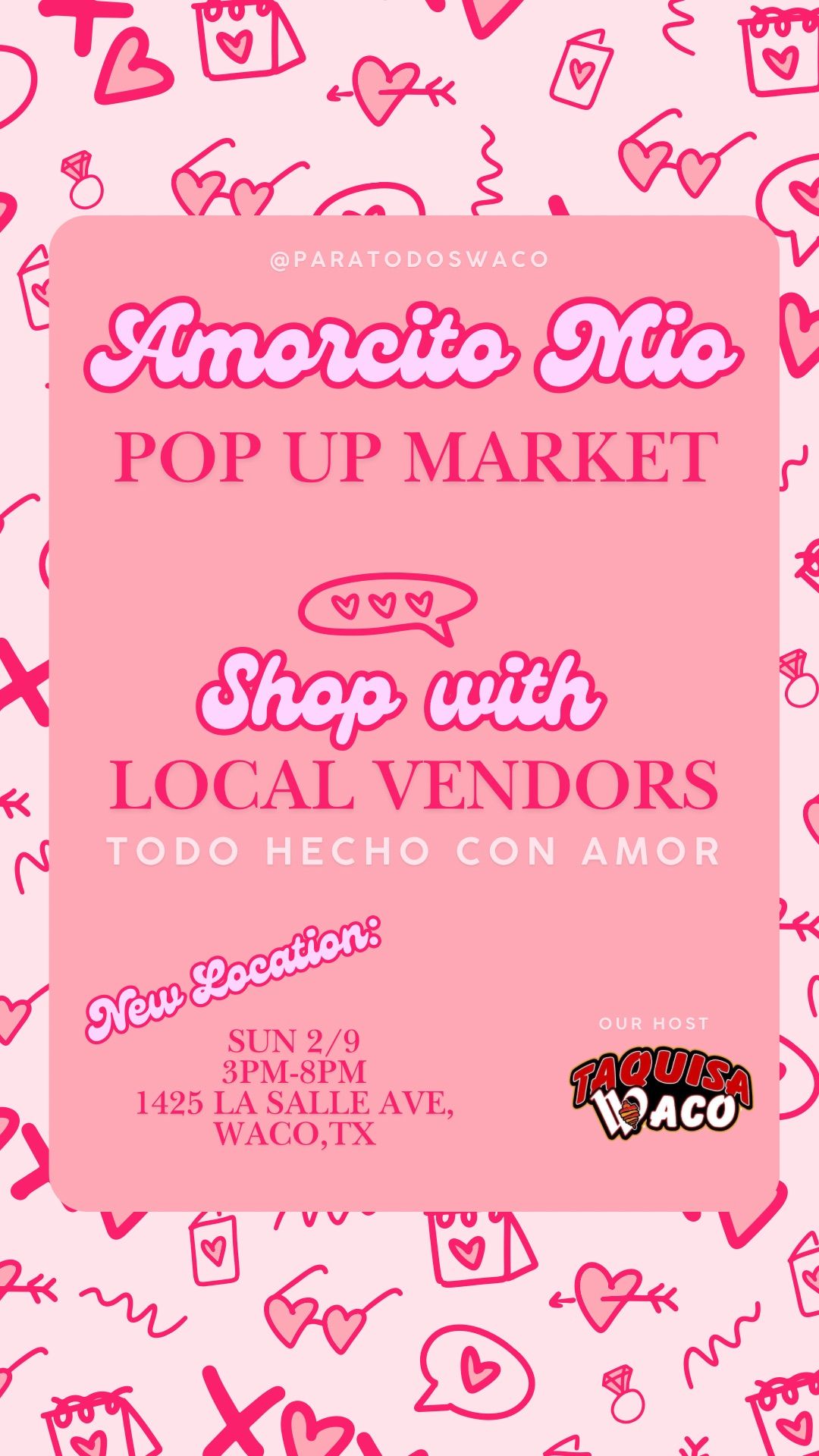 Amorcito M\u00edo Pop Up Market