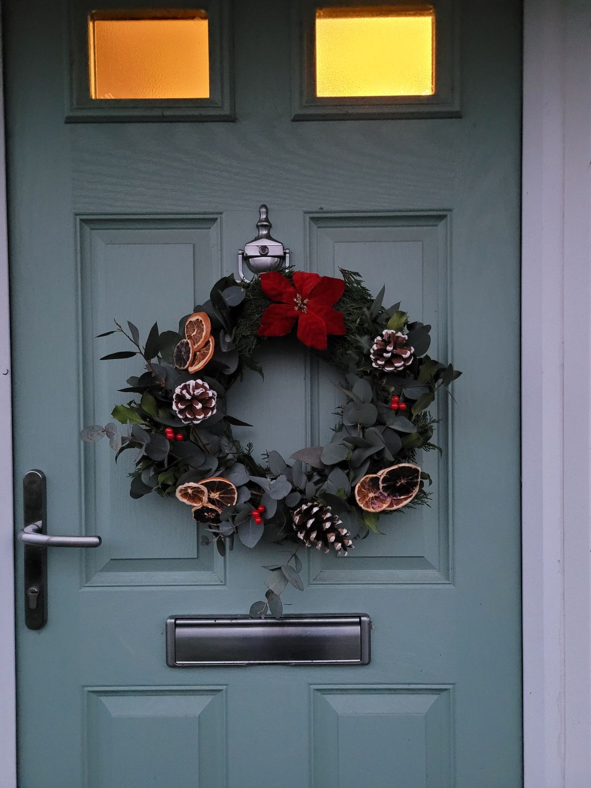 Christmas Fresh Wreath Making