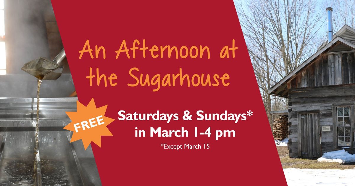 An Afternoon at the Sugarhouse 