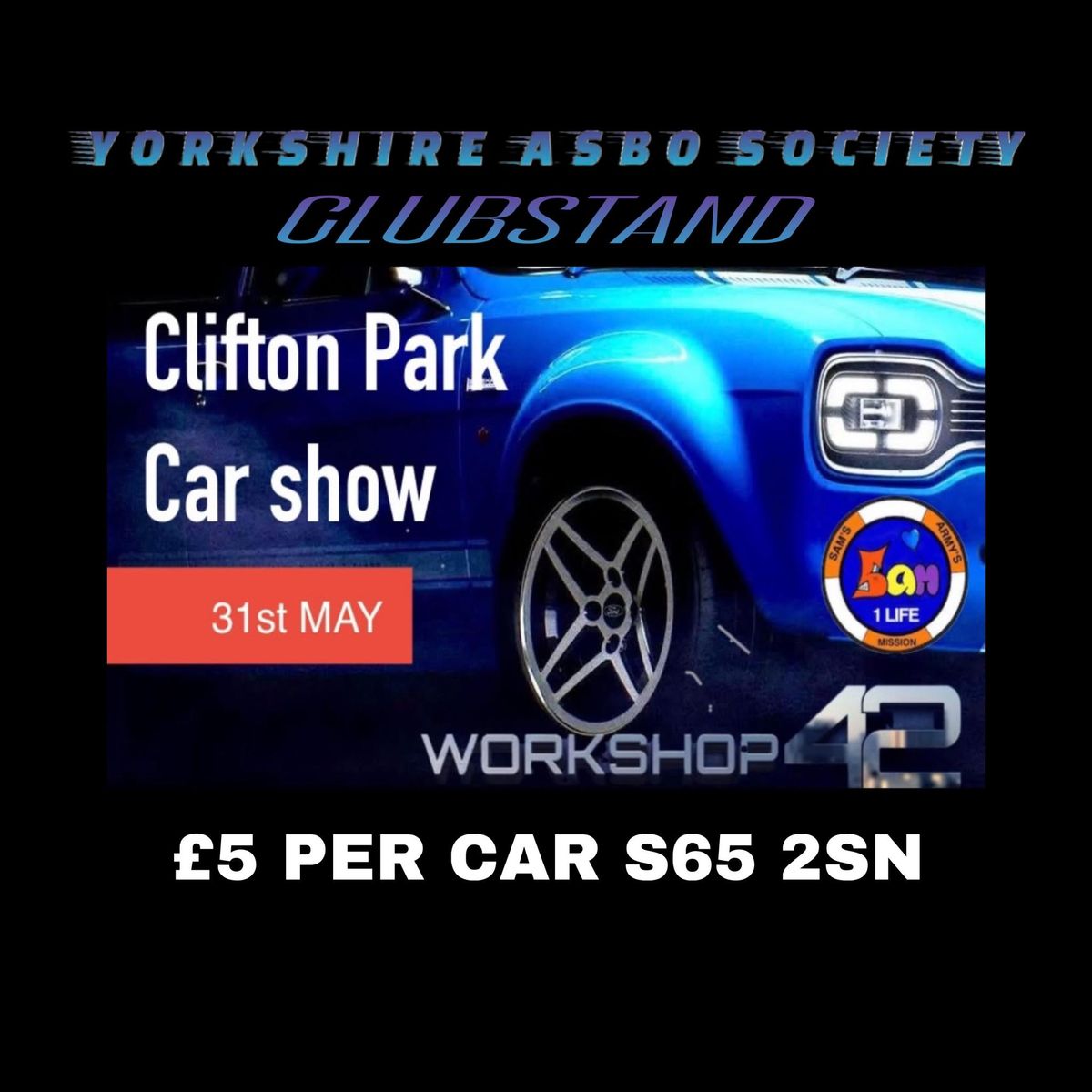 Y.A.S Clubstand Clifton Park Car Show