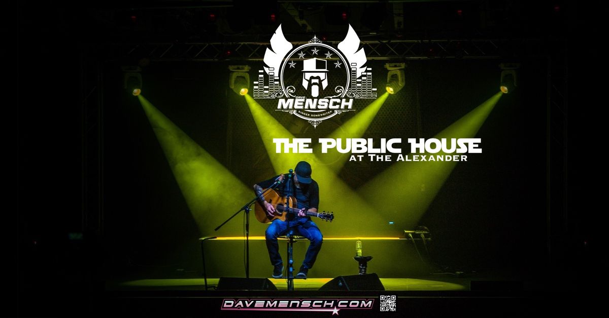 Dave Mensch - The Public House at the Alexander - CO Springs