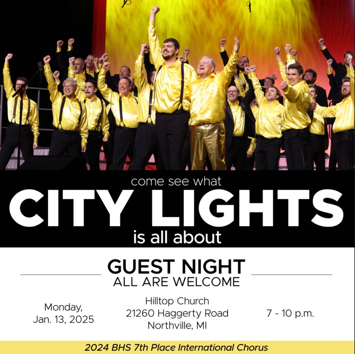 City Lights Chorus - GUEST NIGHT!