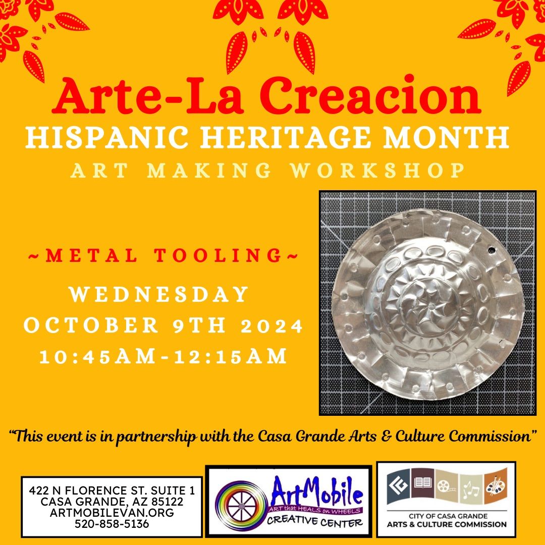 Art Making Workshop - Mexican Metal Tooling