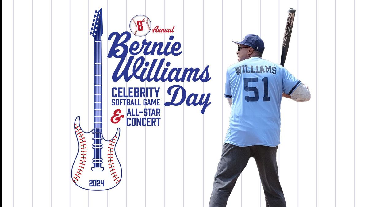 8th Annual Bernie Williams Day: Celebrity Softball Game & All-Star Concert