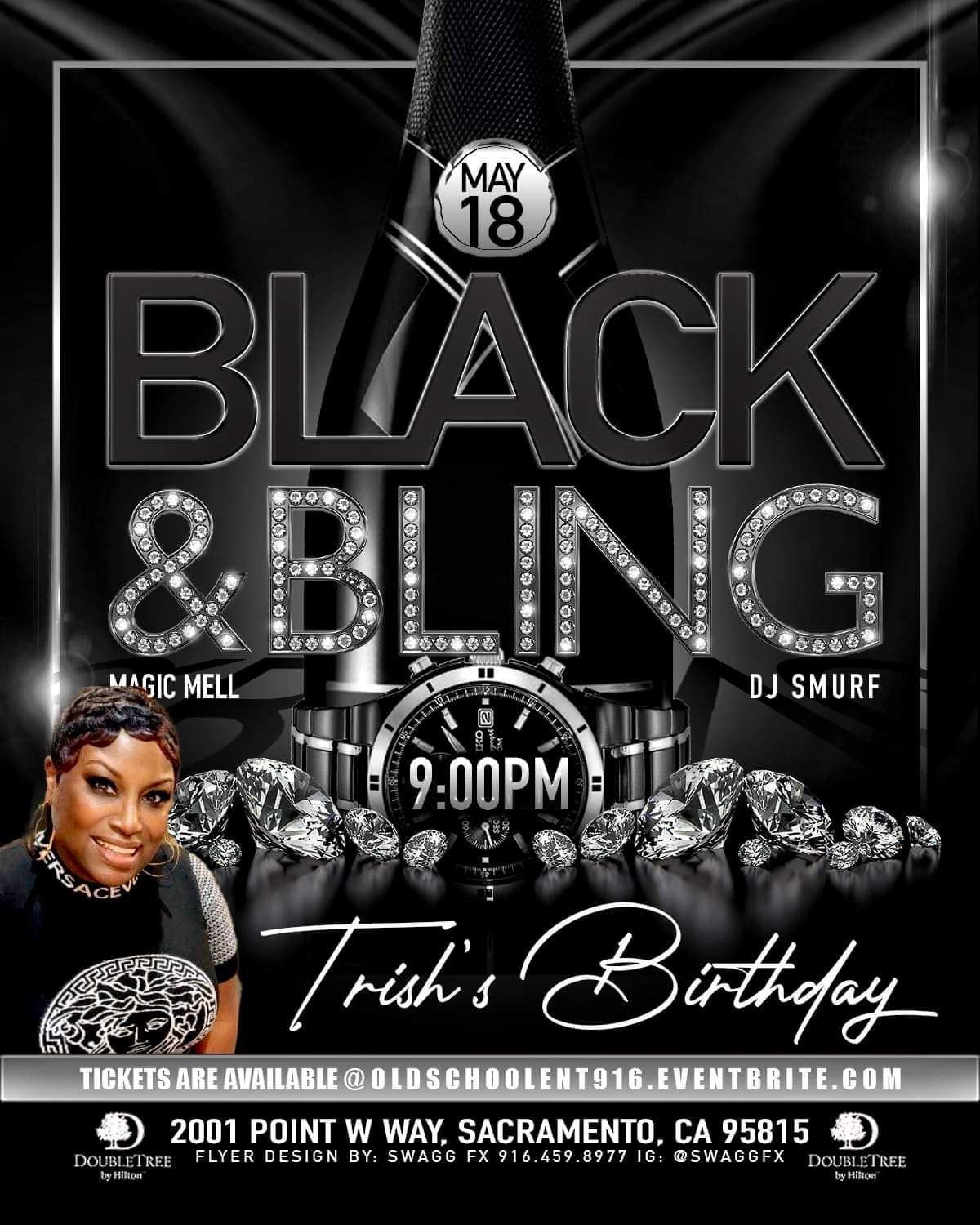 Trish's Black & Bling B Day Bash! 