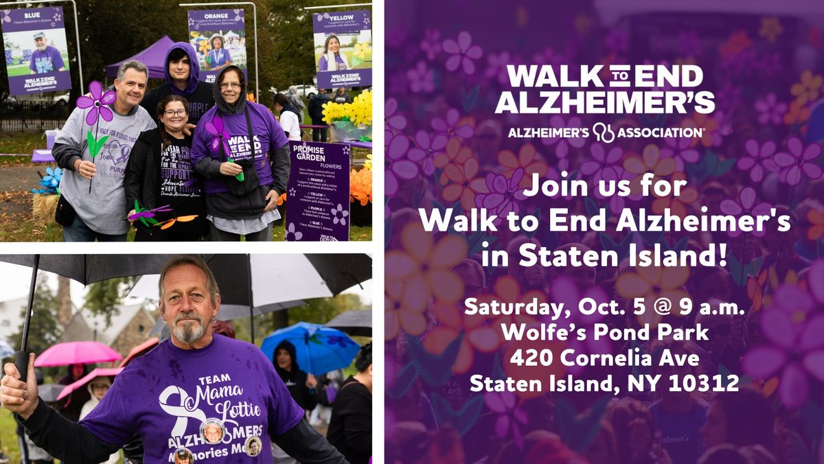 Walk to End Alzheimer's - Staten Island