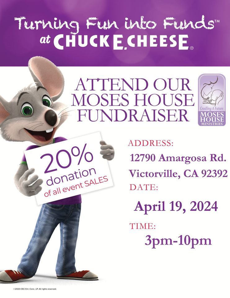 Chuck E. Cheese FUNdraiser