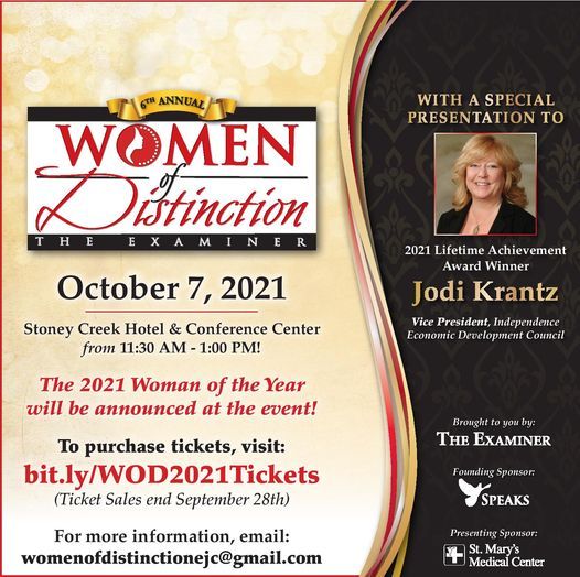 6th Annual Women of Distinction Awards Banquet