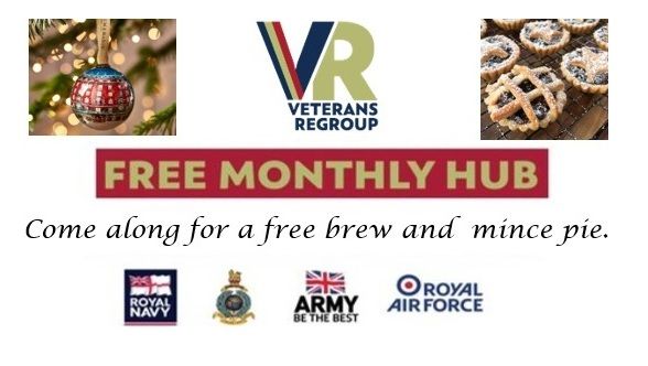 Monthly Veterans, Reservists & Family Hub - Redruth