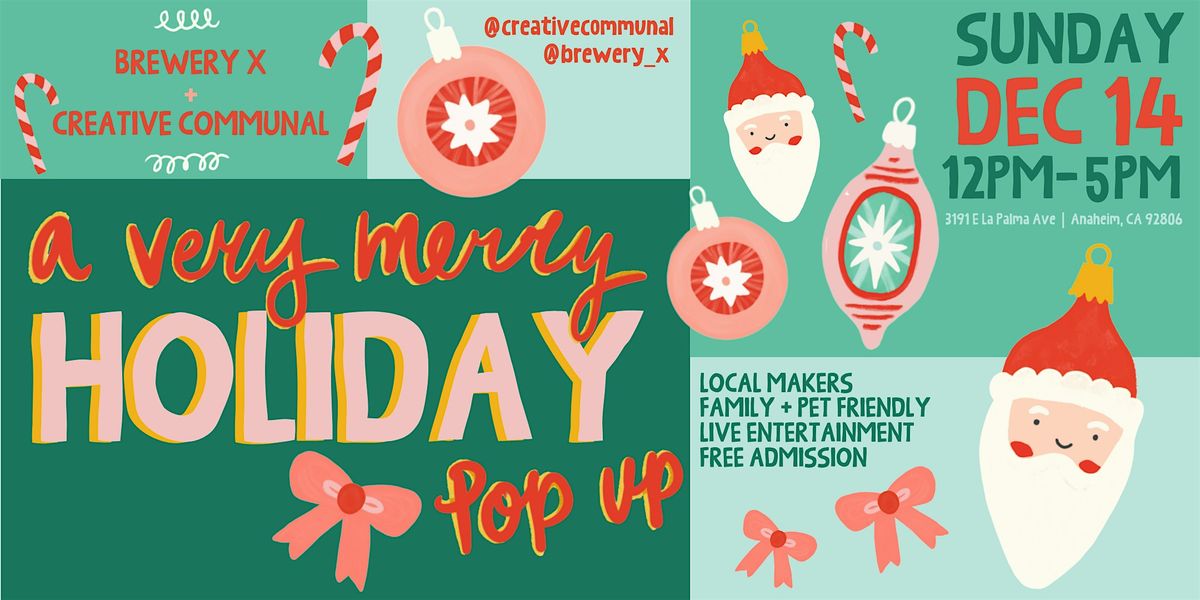 A Very Merry Holiday Pop Up