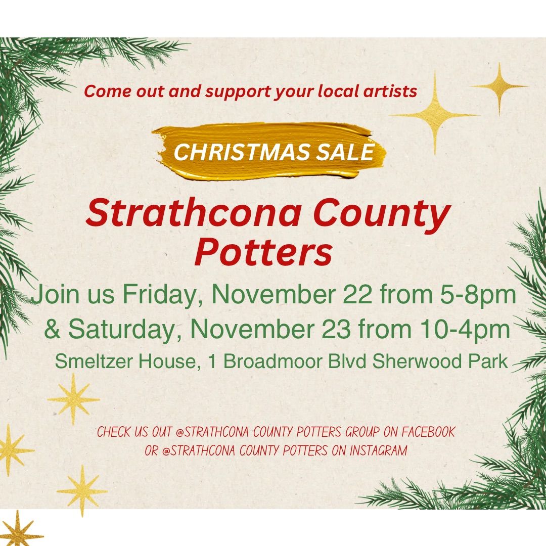 Strathcona County Potters Christmas Sale