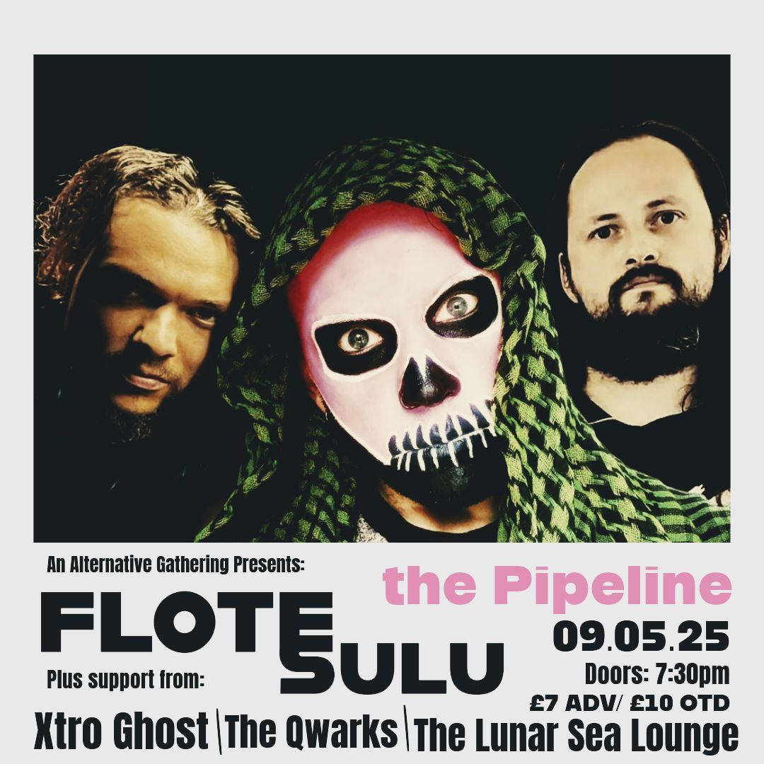 Xtro Ghost \/ Flote Sulu \/ The Qwarks \/ The Lunar Sea Lounge