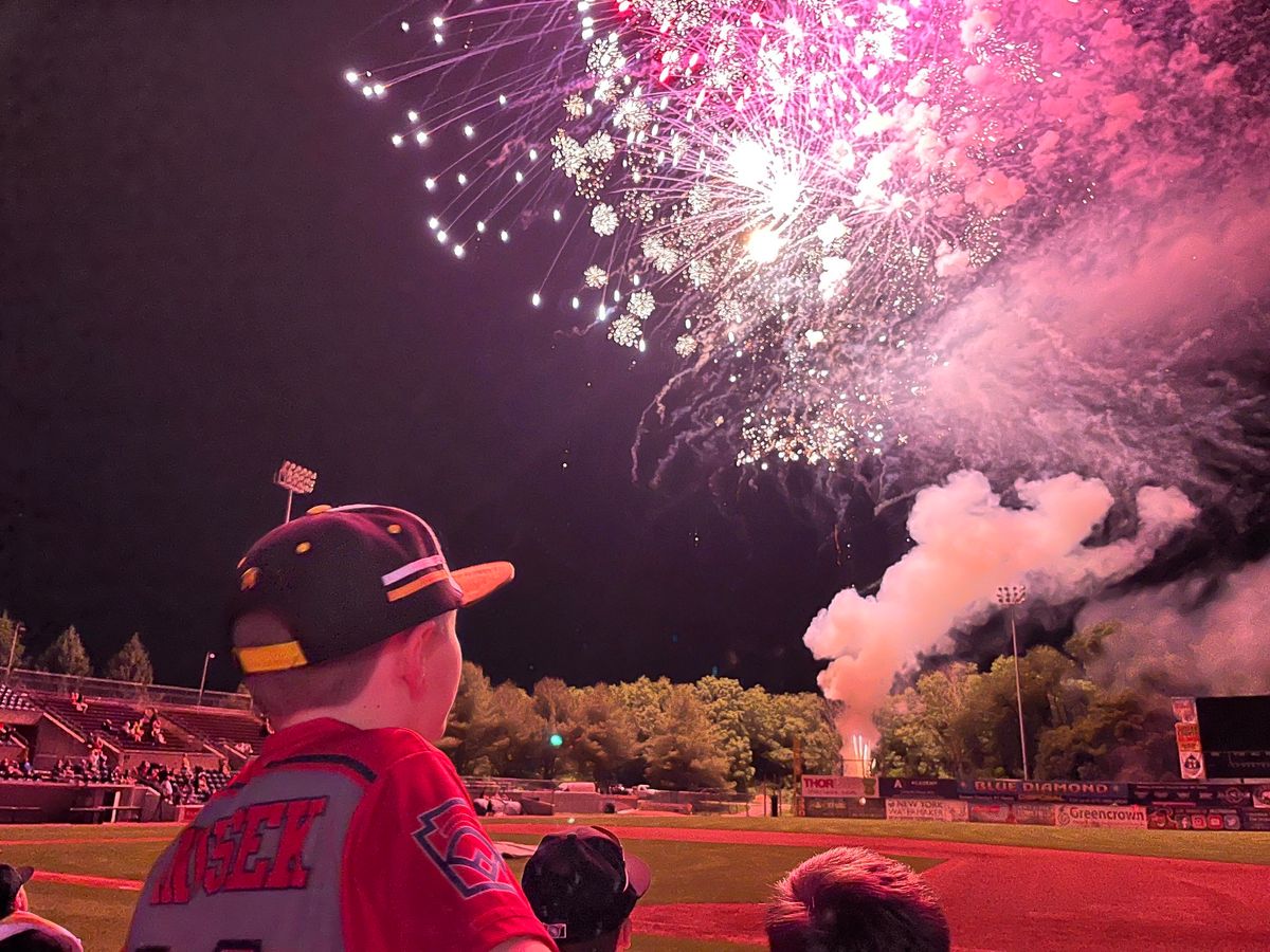 Sussex Miners Game and Fireworks