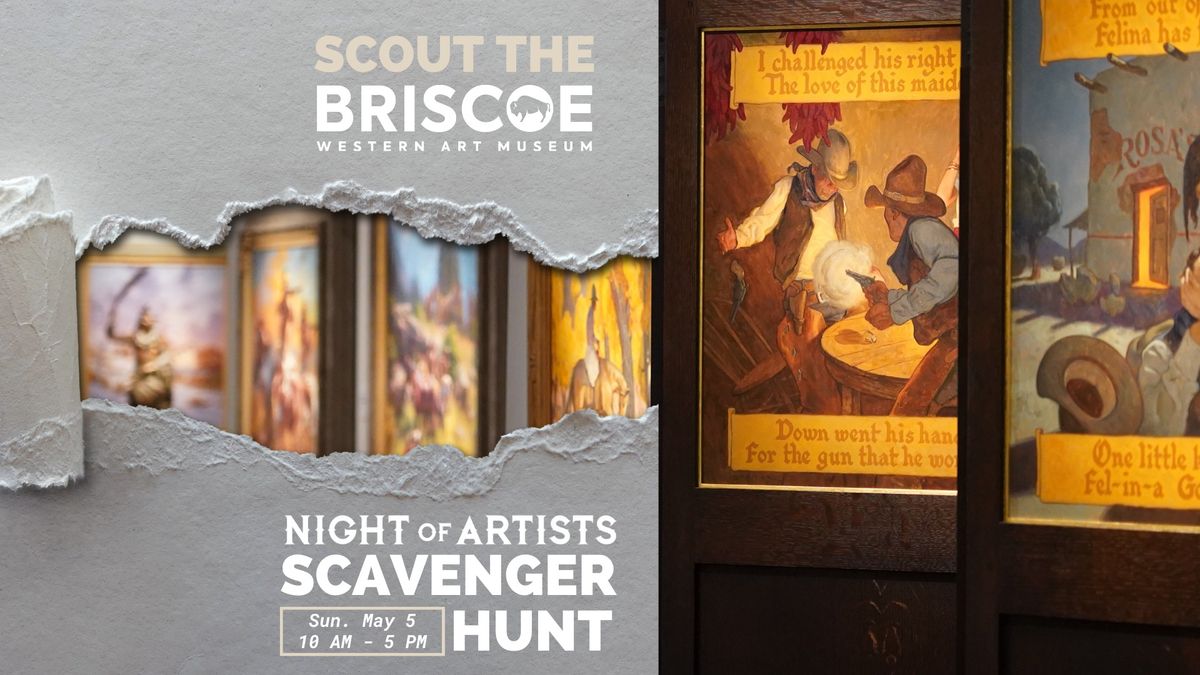 Scout the Briscoe: Night of Artists Scavenger Hunt