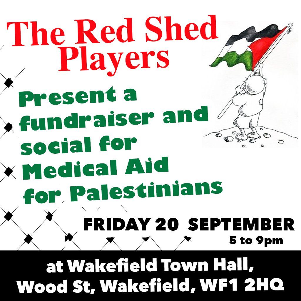 A Fundraiser & Social for Medical Aid for Palestinians
