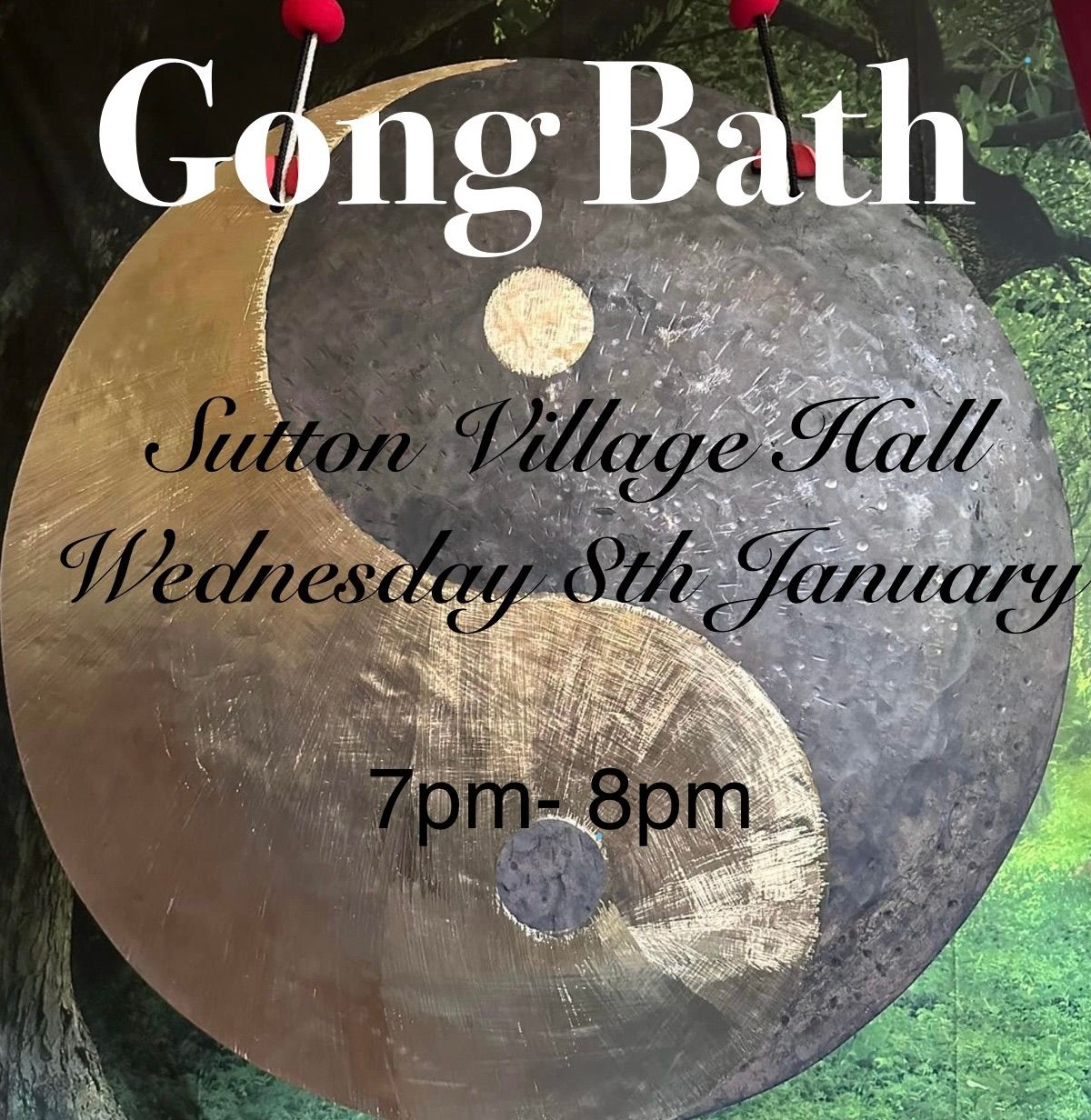 January new year, new you Gong Bath