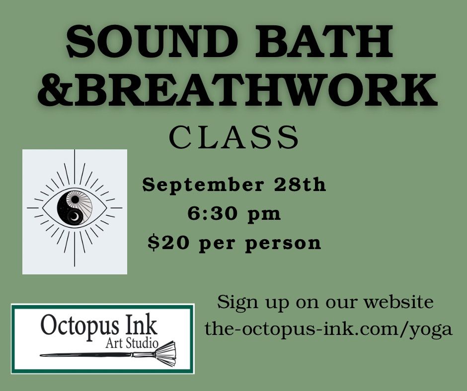 Sound bath & Breath-work Class 