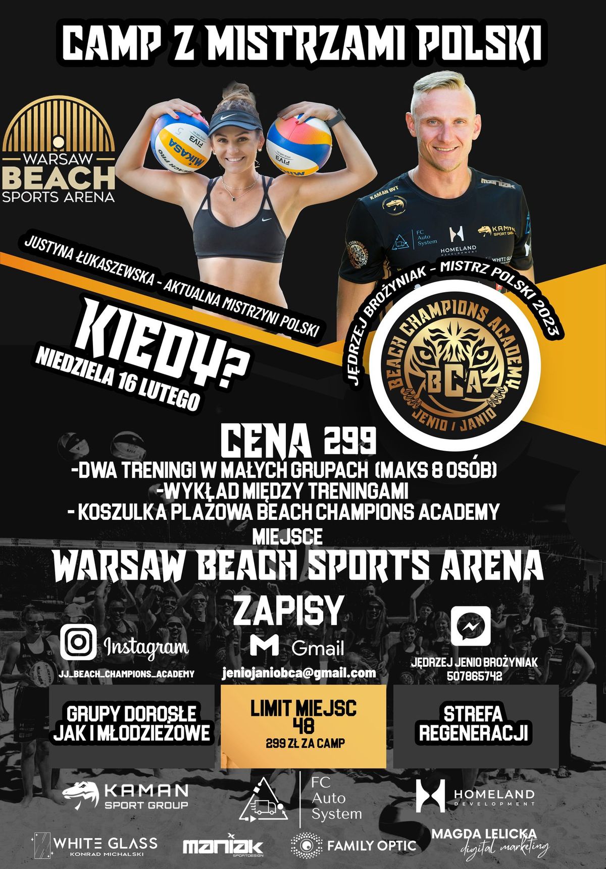 Camp Beach Champions Academy Warszawa