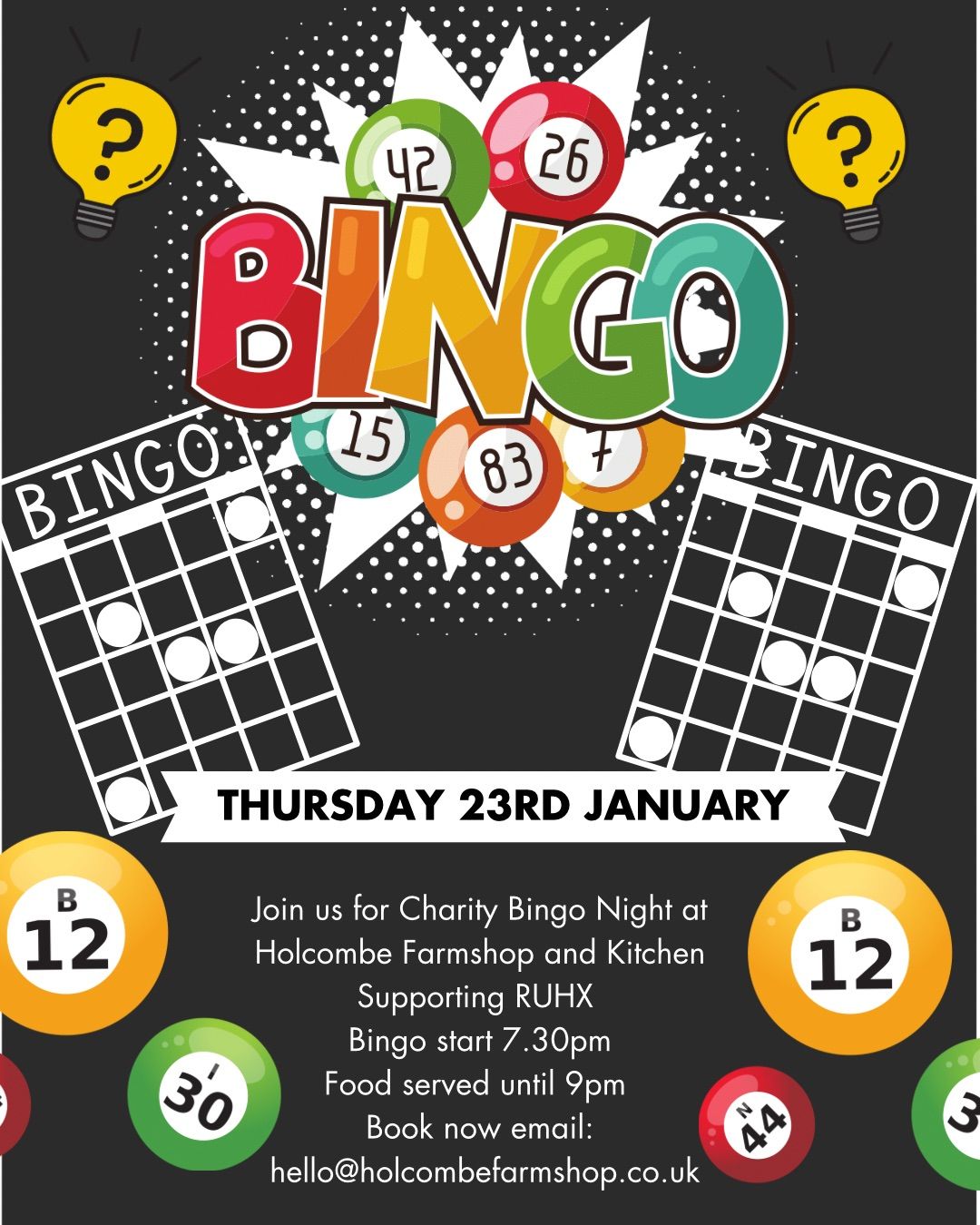 Charity Bingo