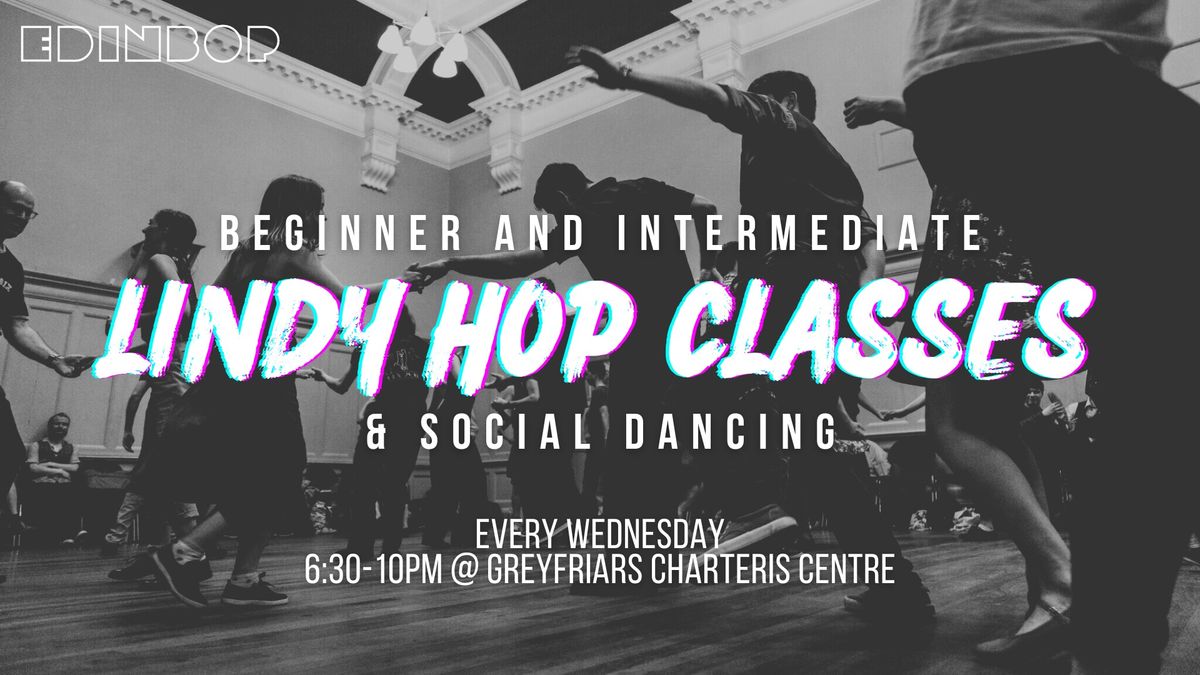 Beginner + Intermediate Lindy Hop Classes & SOCIAL DANCE