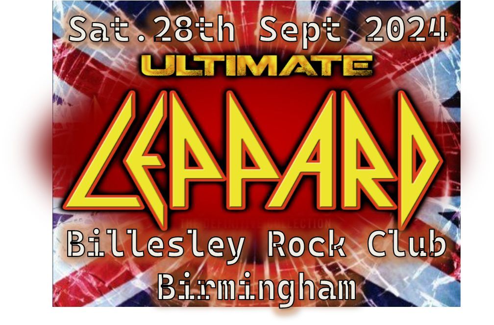 Ultimate Leppard return to Billesley Rock Club