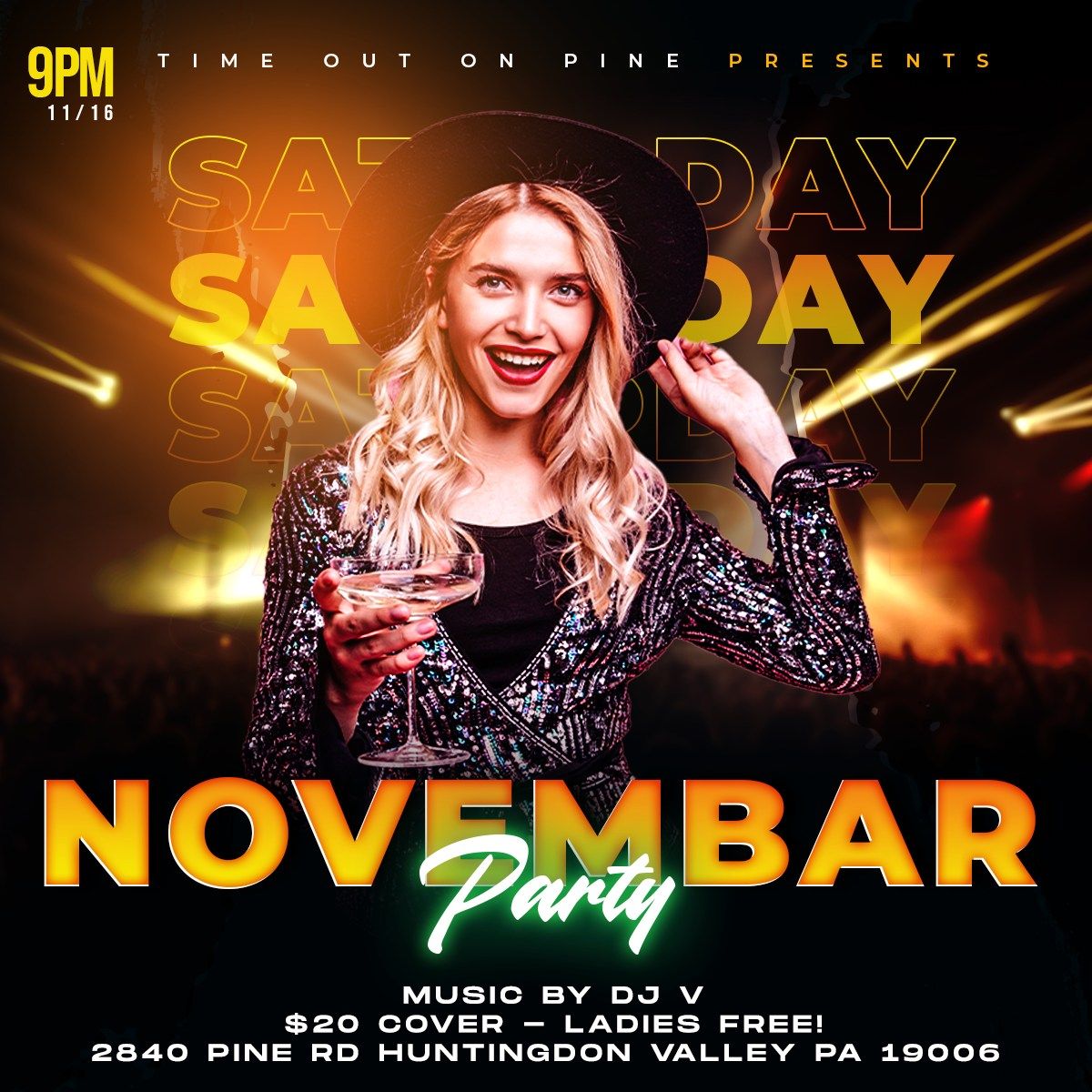 novemBAR: Saturday Night w\/ DJ V