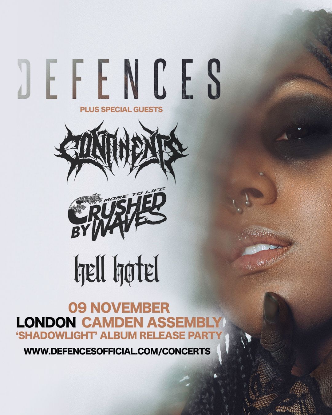 DEFENCES "Shadowlight" ALBUM RELEASE SHOW