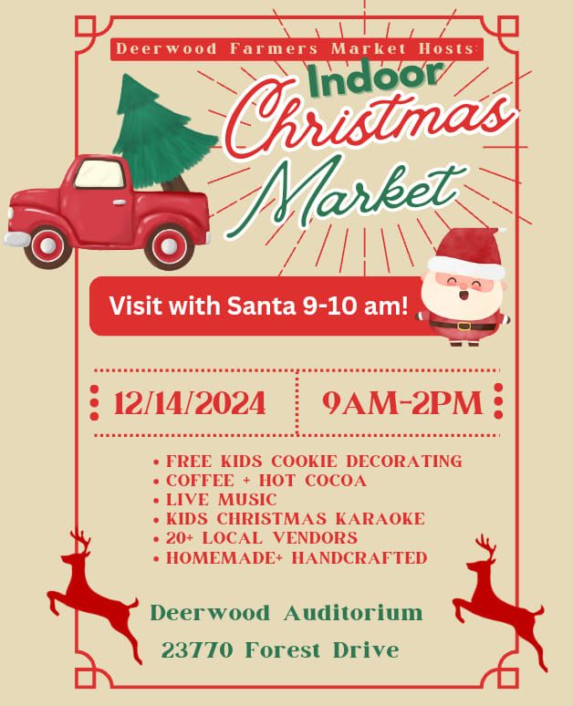 Christmas Market~Deerwood Farmers Market 