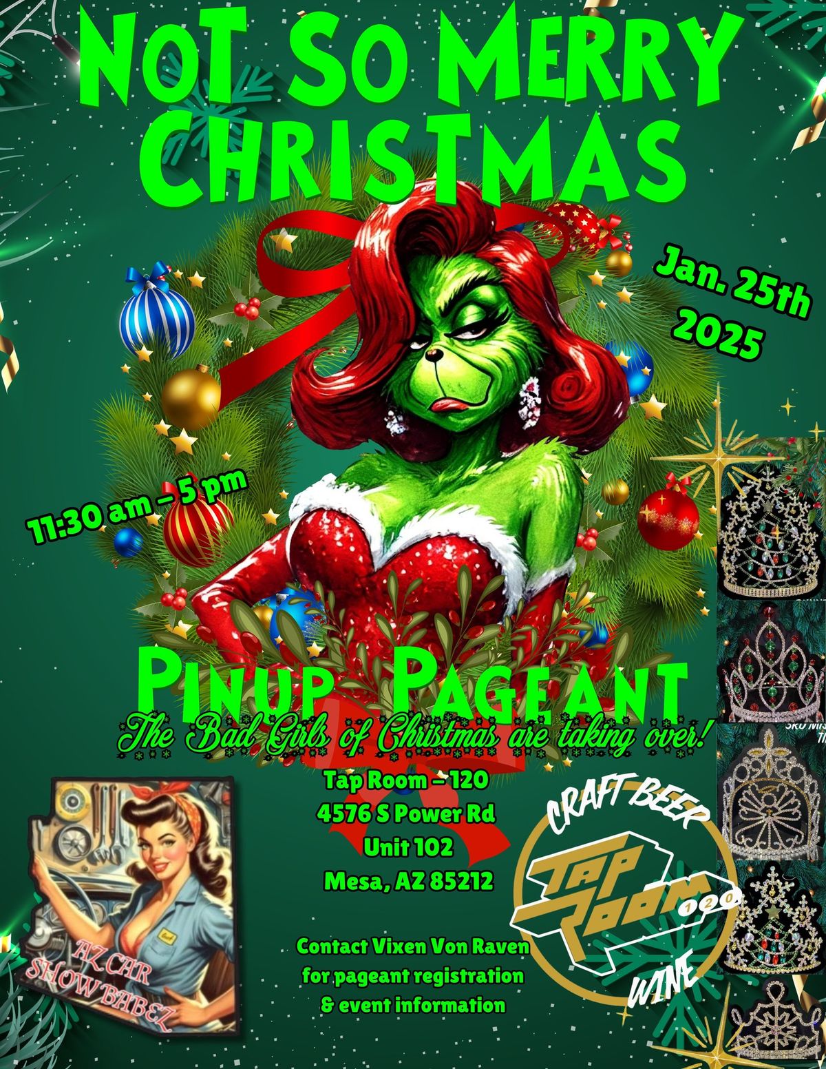 Not So Merry Christmas Pinup Pageant 