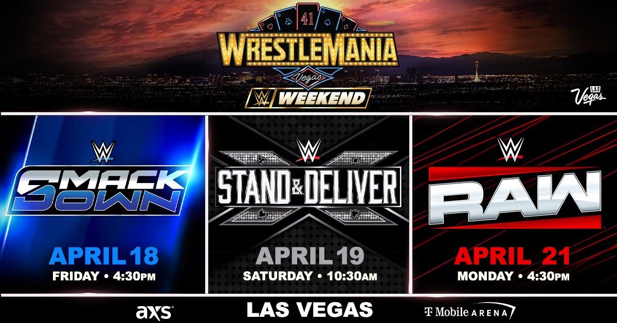 WWE WrestleMania 41 Weekend