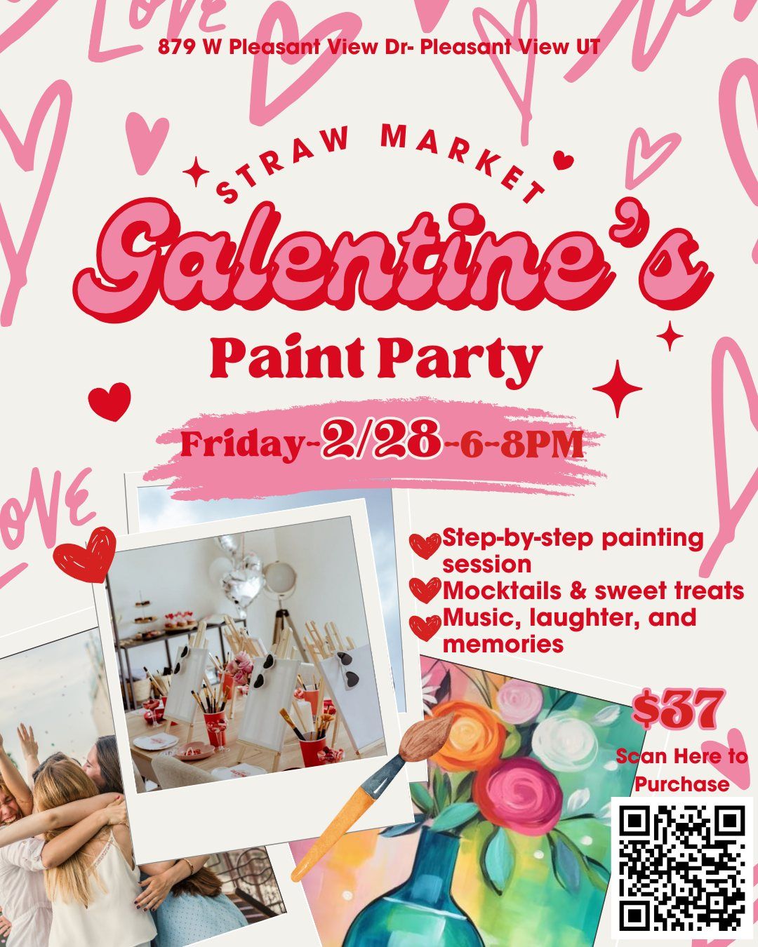 Galentines Paint Party