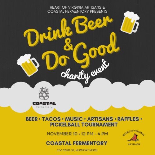 Drink Beer & Do Good Charity Event at Coastal  