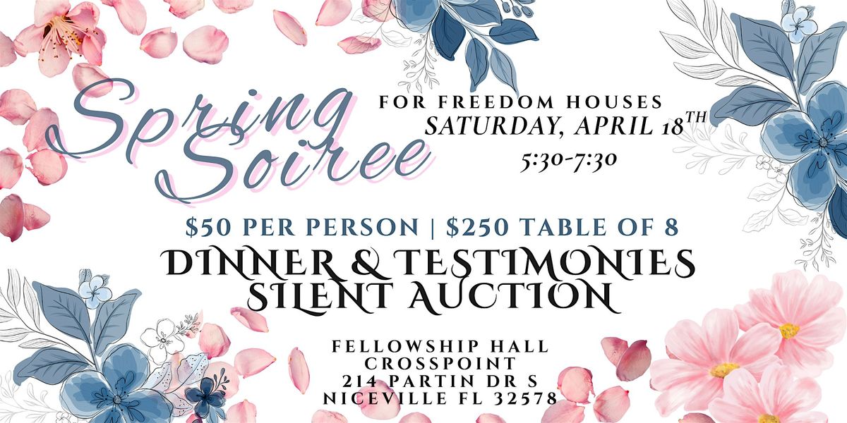 Spring Soiree for Freedom Houses