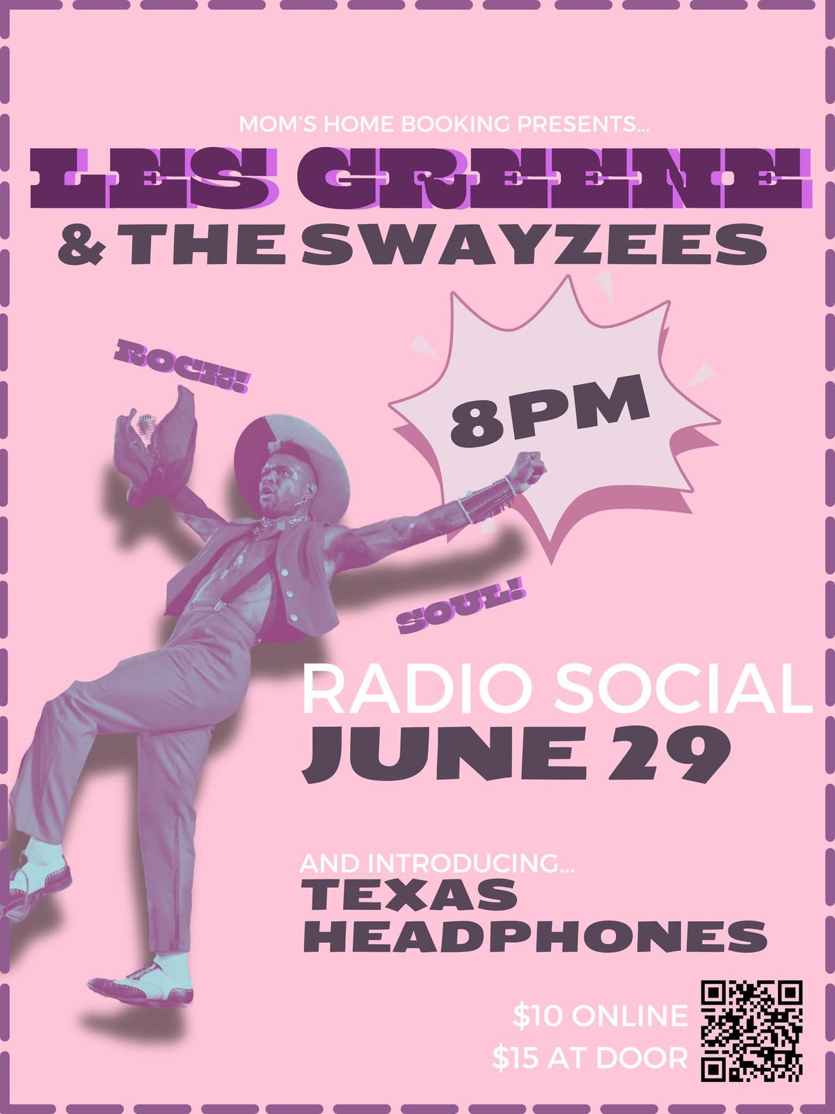 Les Greene & The Swayzees at Radio Social!