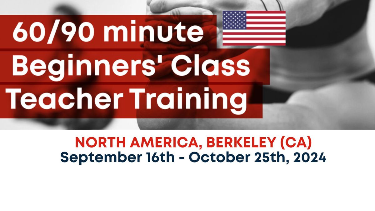 60\/90 minute Beginners\u00b4Class Teacher Training USA