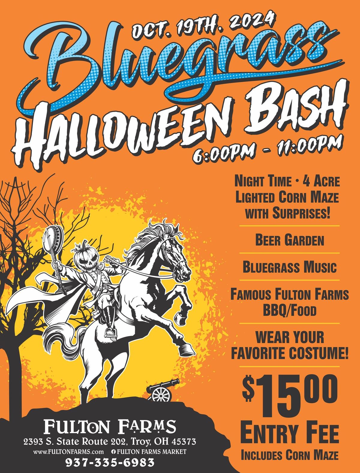 BLUEGRASS HALLOWEEN BASH