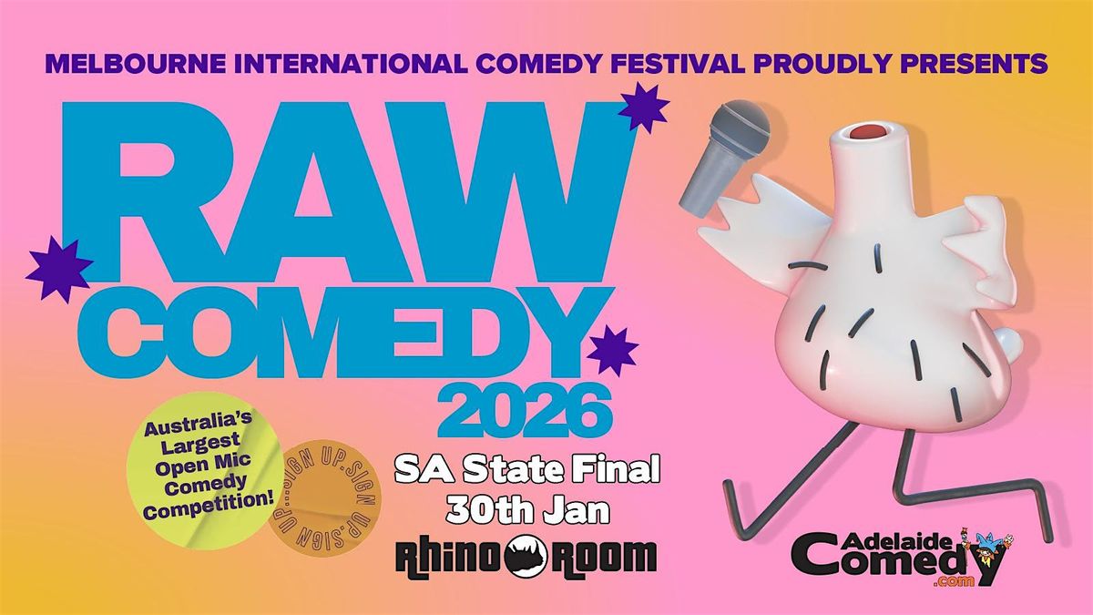 Raw Comedy South Australian State Final