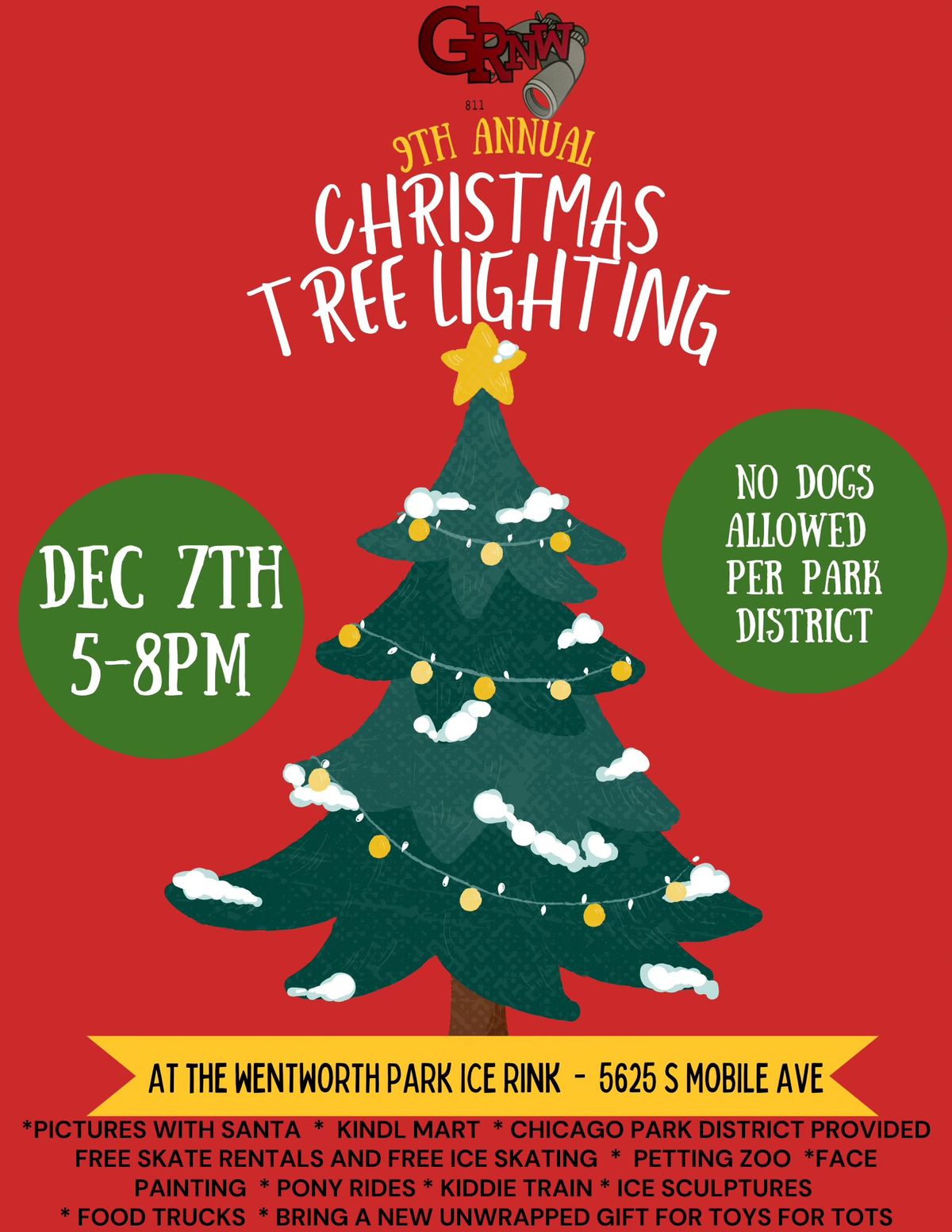 GRNW 9th Annual Christmas Tree Lighting 