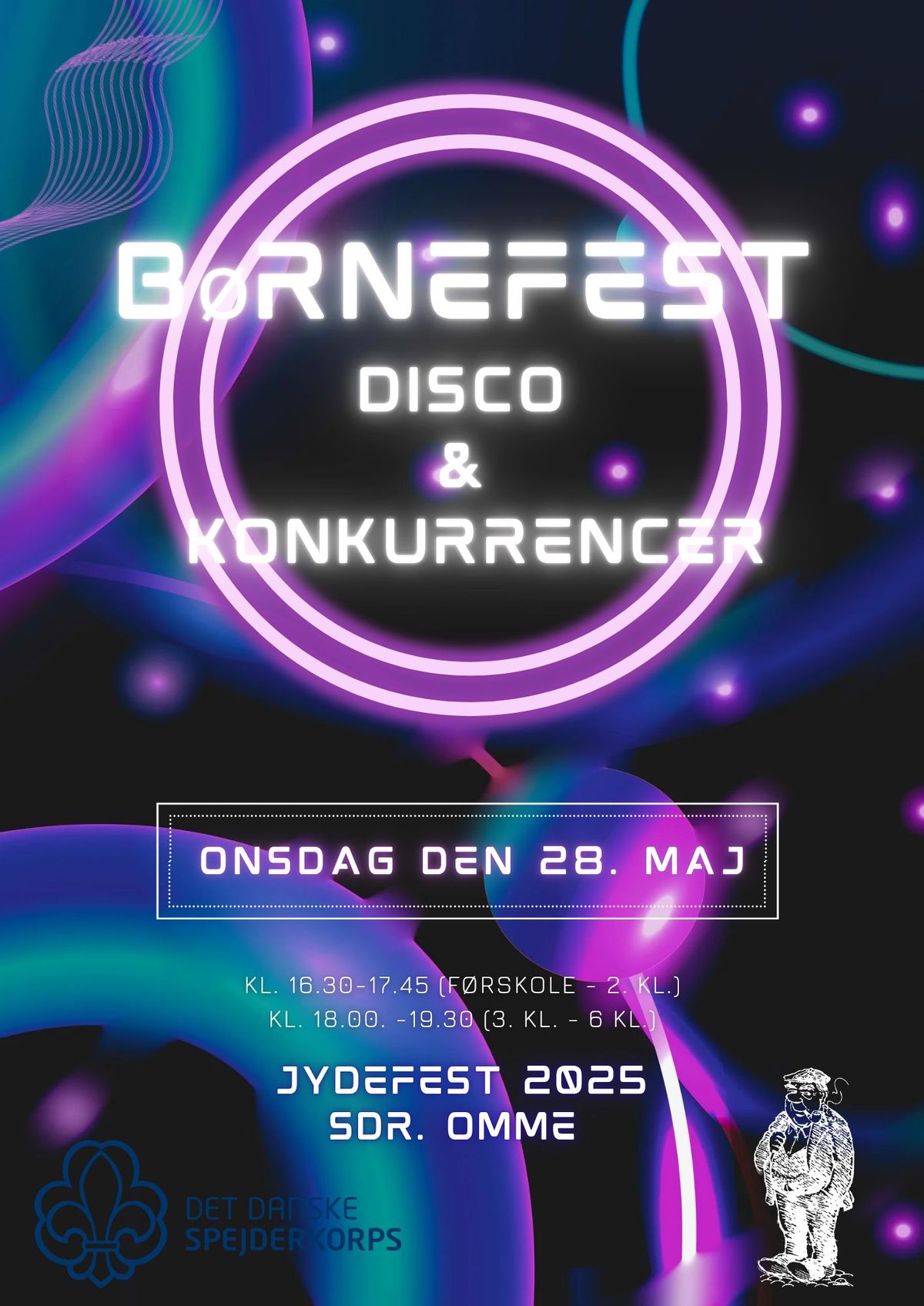 B\u00f8rnefest - Disco og Konkurrencer 