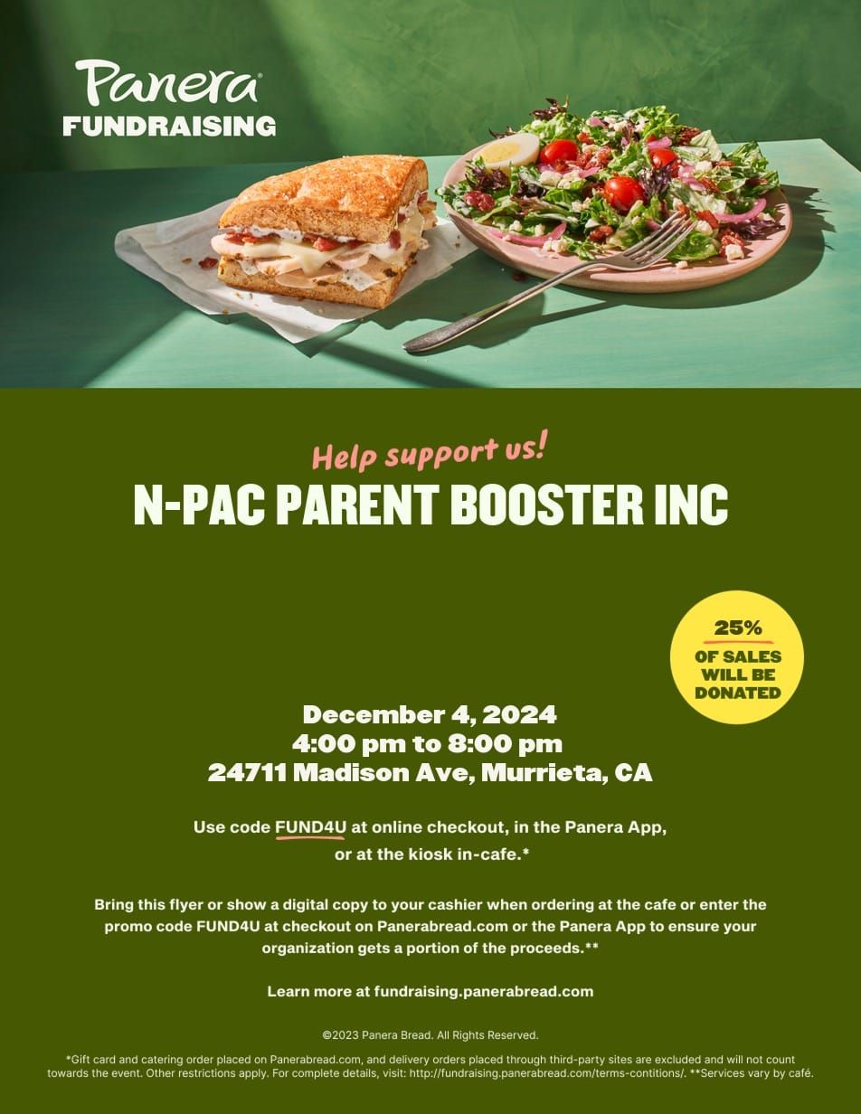 Panera Fundraiser 