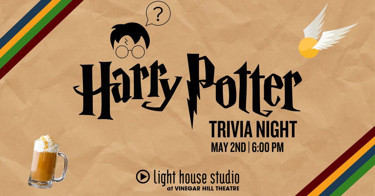 Harry Potter Trivia Night \ud83e\uddf9\ud83c\udfa5\ud83c\udf7f