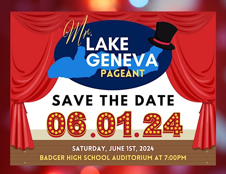 2024 Mr. Lake Geneva Pageant, Badger High School, Lake Geneva, 1 June 2024