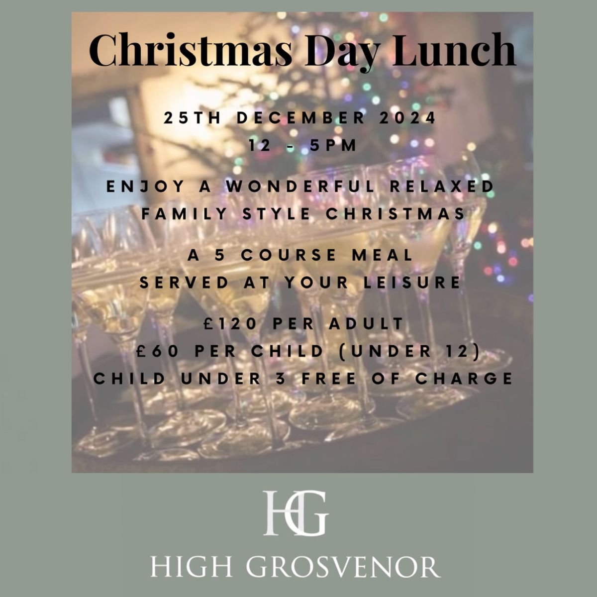 Christmas Day Lunch