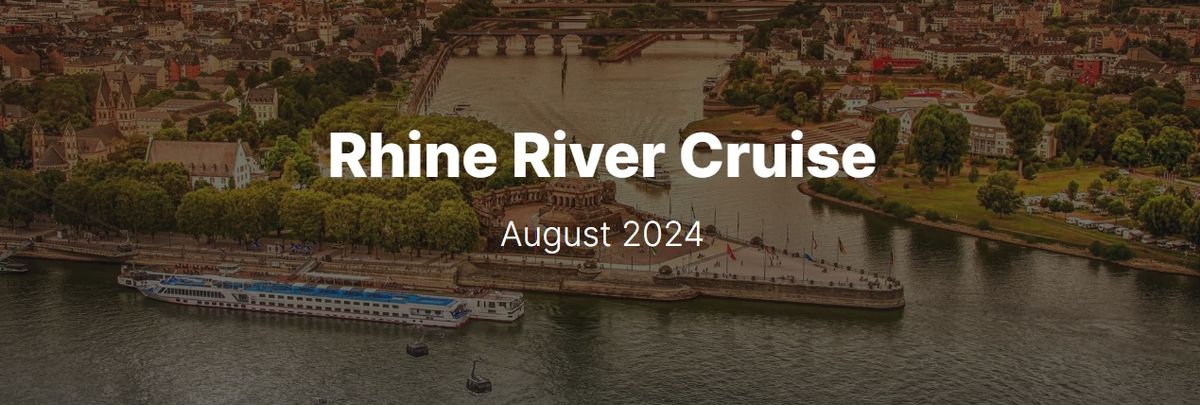 Rhine River Cruise 