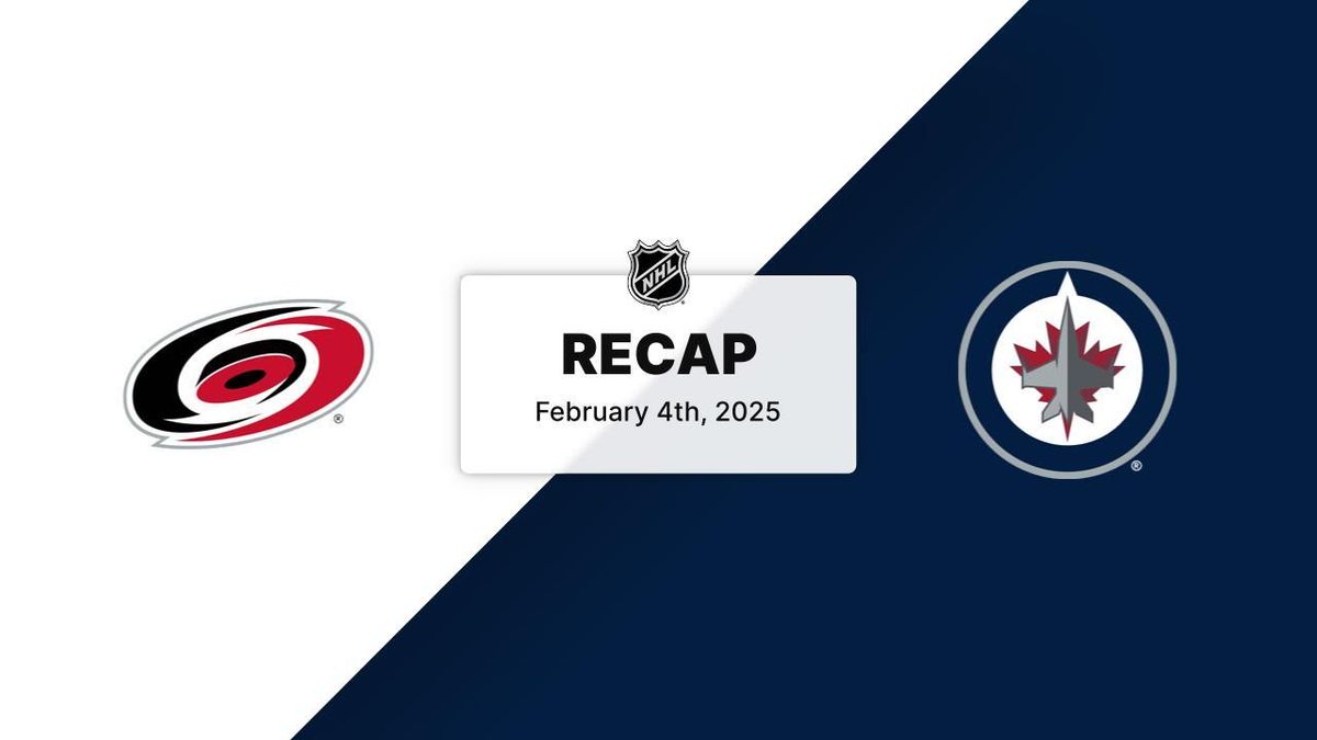 Carolina Hurricanes vs. Winnipeg Jets