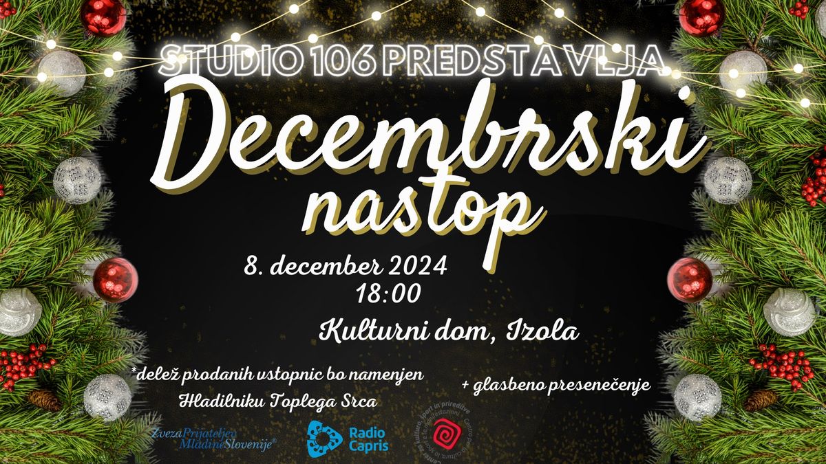 DECEMBRSKI NASTOP Studia 106 z bandom