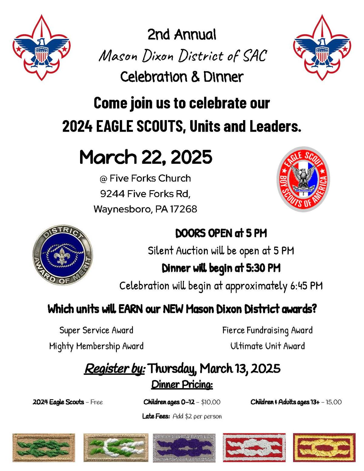 Second Annual Mason-Dixon District Celebration & Dinner